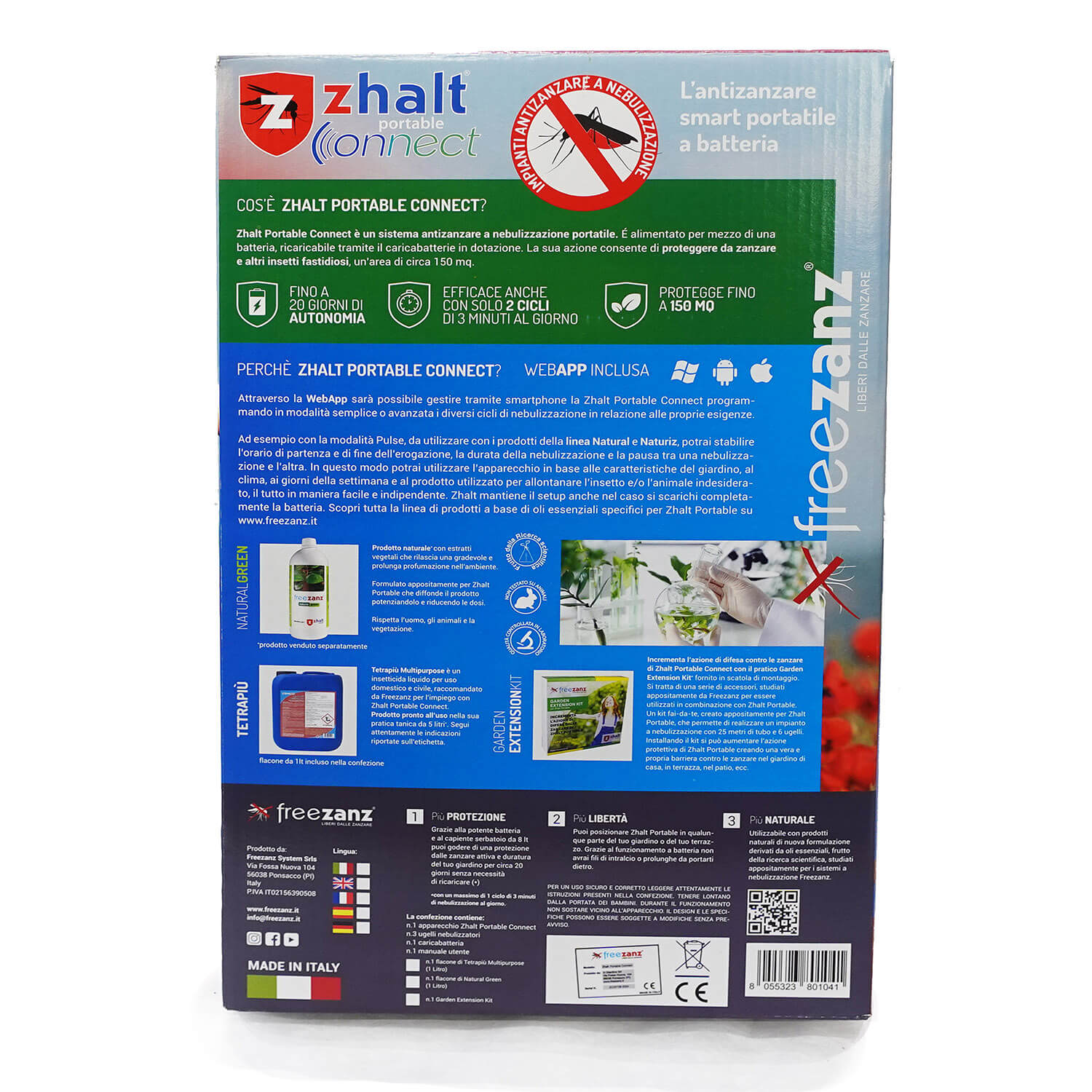 Freezanz Zhalt Portable Connect stop zanzare - immagine 8